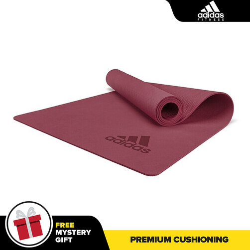 Adidas Premium Yoga Mat - Mystery Ruby (PVC)